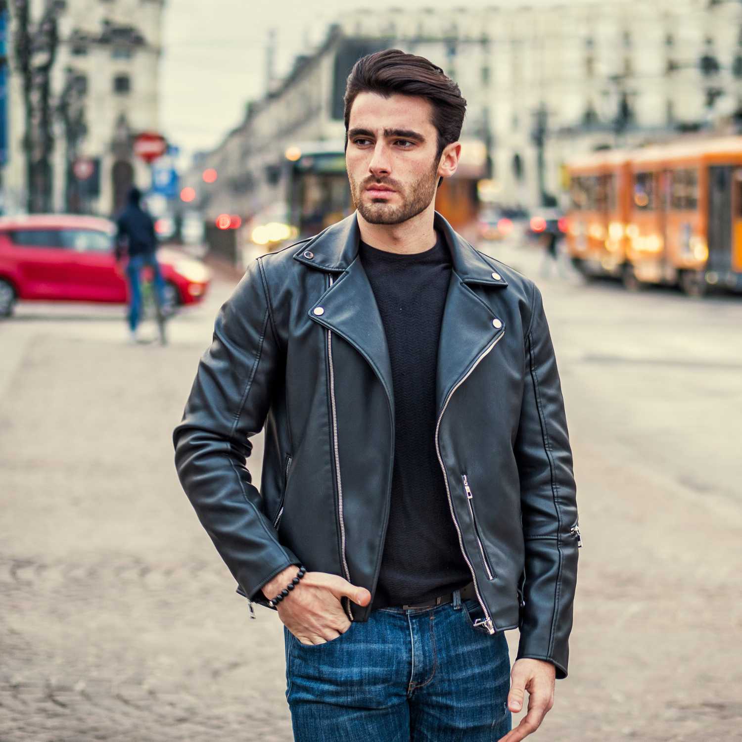leather-jacket-outfits-men